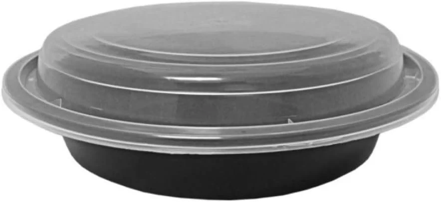 ظرف مایکروویو گرد یکبار مصرف SNH – HD 24 اونس - 24 عدد