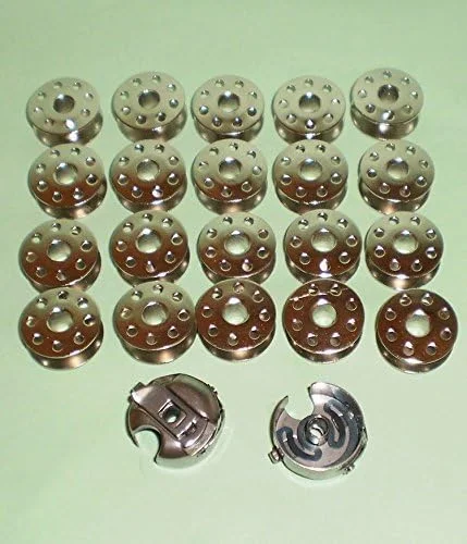 JNP INDUSTRIAL SEWING MACHINE 20 BOBBIN 2 BOBBIN CASE JUKI SINGLE NEEDLE DDL8700