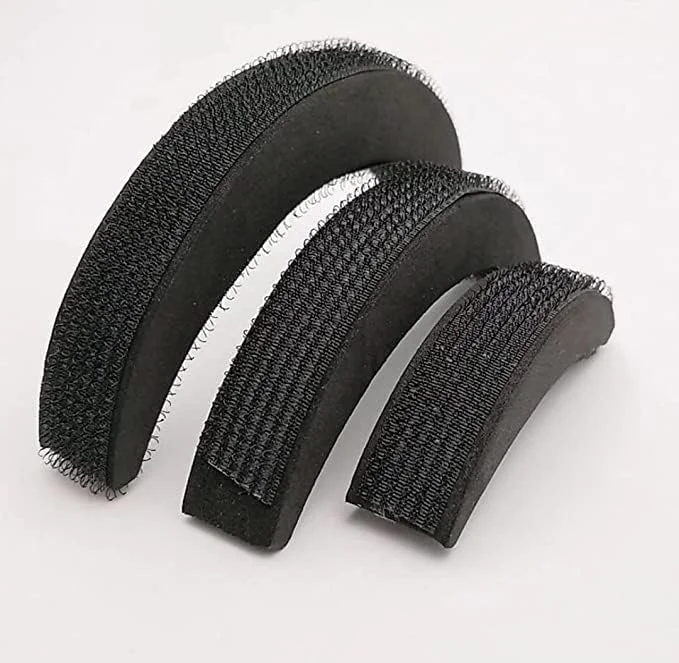 مجموعه برس مو TINY DEAL شامل شانه دم موشی کربنی مشکی با دسته استیل و شانه گرد حجم دهنده مو، لوازم جانبی مدل موی Banana Bumpits Puff Maker، بسته 5 عددی