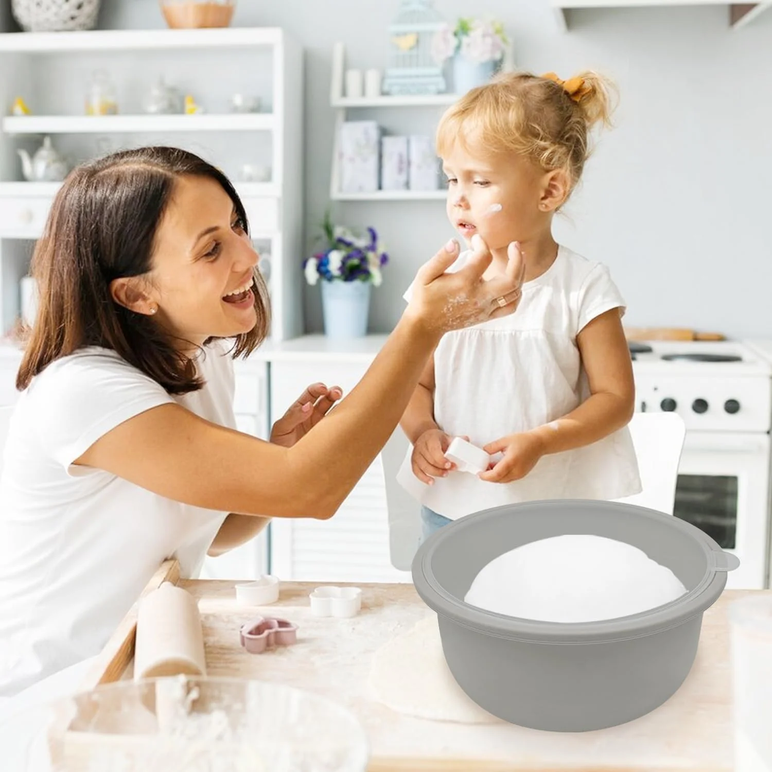 ظروف سیلیکونی برای ور آمدن خمیر، جعبه های خمیر پیتزا 700 میلی لیتری قابل چیدن با درب، لوازم پخت خانگی برای پیتزاهای 12 اینچی، نگهداری در آشپزخانه (خاکستری)، 1 عدد ظروف سیلیکونی برای ور آمدن خمیر، جعبه های خمیر پیتزا 700 میلی لیتری قابل چیدن با درب، لوازم پخت خانگی برای پیتزاهای 12 اینچی، نگهداری در آشپزخانه (خاکستری)، 1 عدد