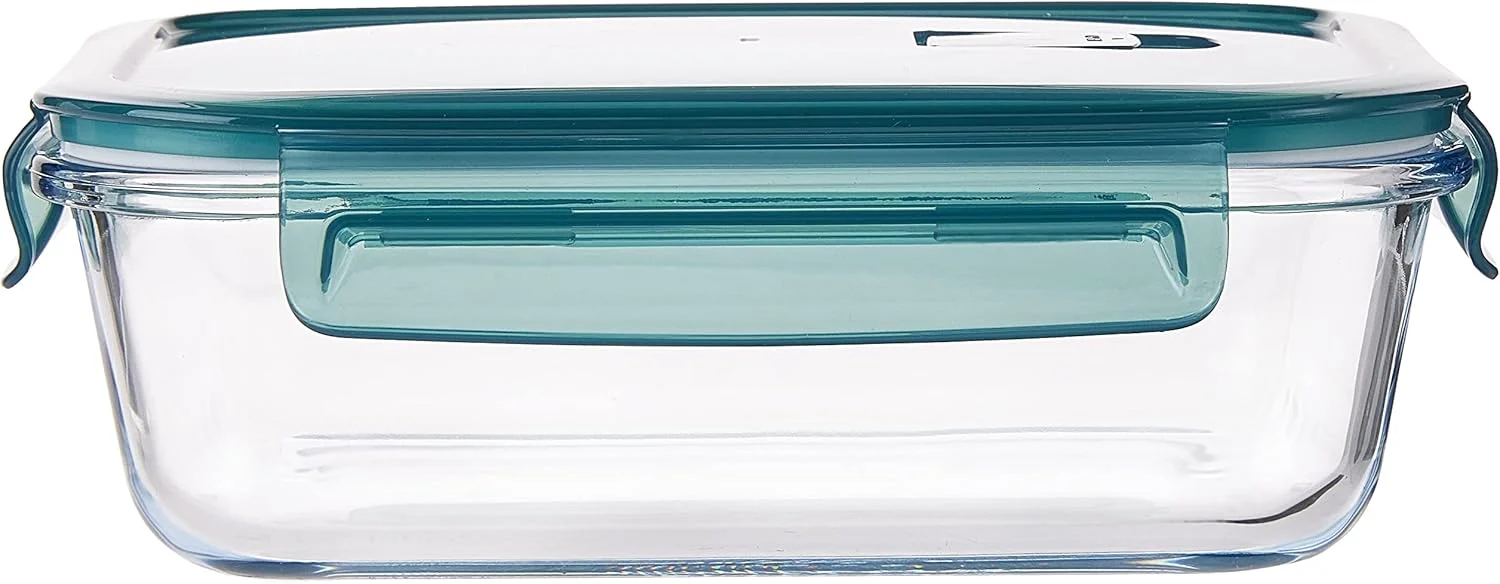 ظروف نگهداری مواد غذایی شیشه ای درب دار رویال فورد مدل RF9984، دو تکه، 1040 میلی لیتر و 370 میلی لیتر، مستطیلی، مناسب برای فریزر و ماشین ظرفشویی