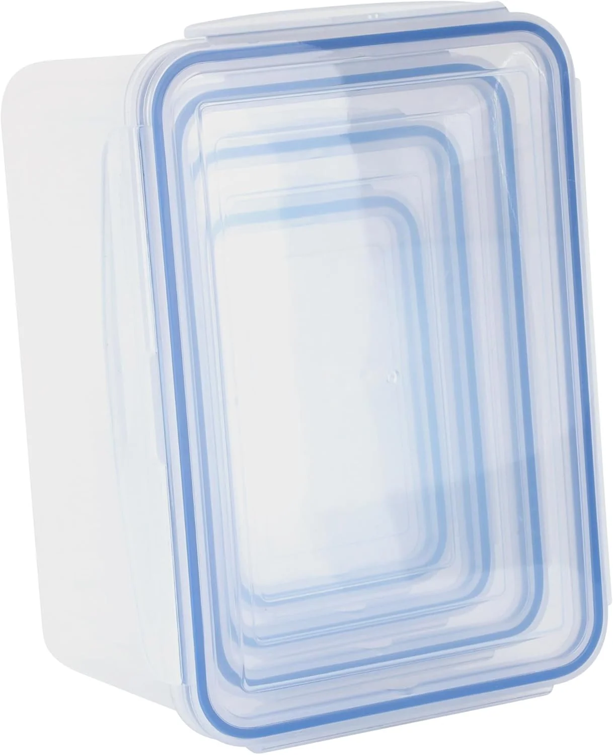 رویال فورد ست 4 عددی ظروف نگهداری غذا با درب RF12630 ظروف پلاستیکی آماده سازی درب های قفل شونده مناسب برای مایکروویو، یخچال و ماشین ظرفشویی 500 میلی لیتر، 1000 میلی لیتر، 2350 میلی لیتر، 3700 میلی لیتر، قابل استفاده مجدد و ضد هوا رویال فورد ست 4 عددی ظروف نگهداری غذا با درب RF12630 ظروف پلاستیکی آماده سازی درب های قفل شونده مناسب برای مایکروویو، یخچال و ماشین ظرفشویی 500 میلی لیتر، 1000 میلی لیتر، 2350 میلی لیتر، 3700 میلی لیتر، قابل استفاده مجدد و ضد هوا