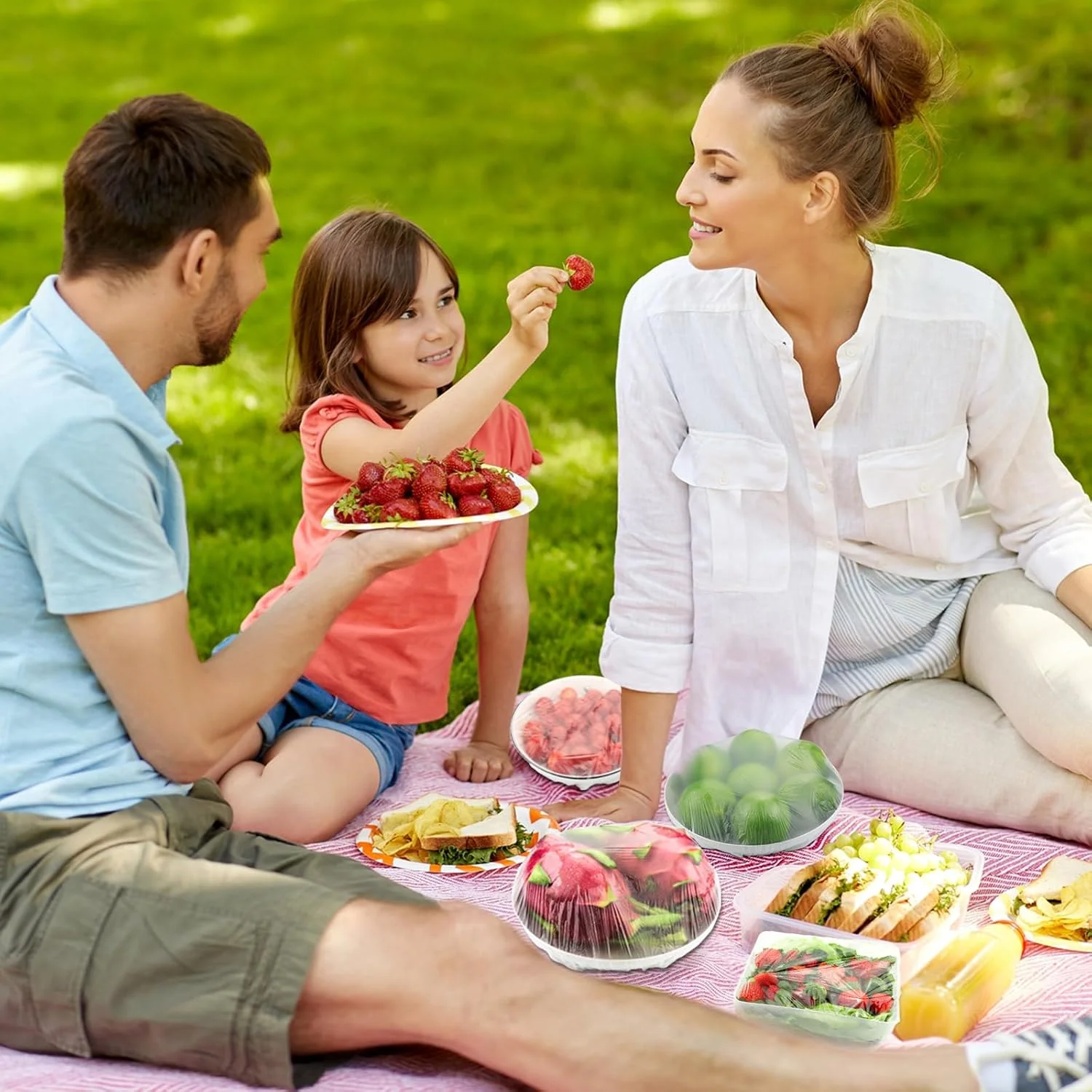 کیسه های نگهداری تازه نانابورن 200 عددی با روکش های الاستیک یکبار مصرف برای نگهداری مواد غذایی در کاسه/بشقاب آشپزخانه