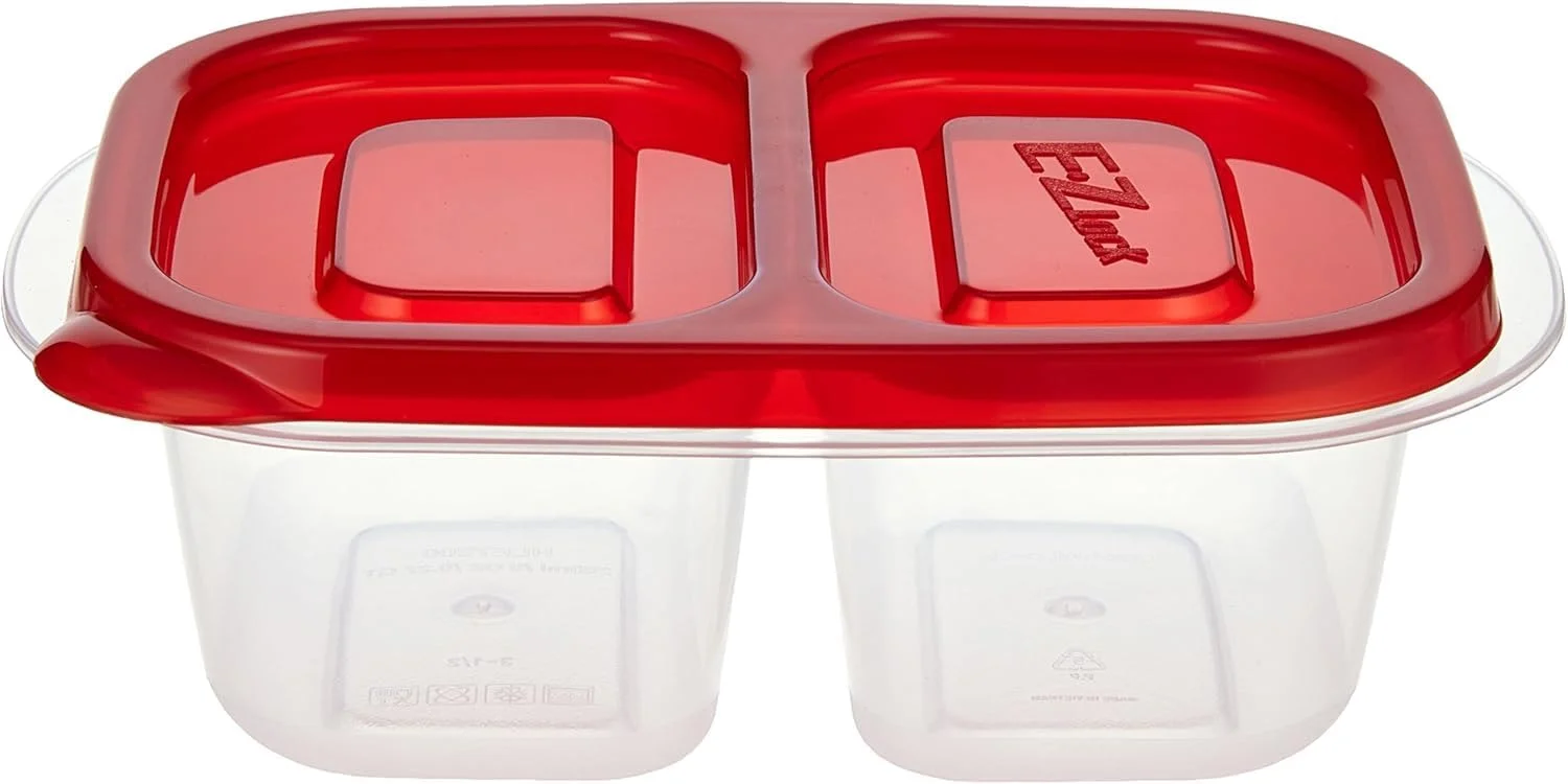 ست دو عددی ظروف مستطیلی E-ZLock لاک اند لاک - 260 میلی لیتر