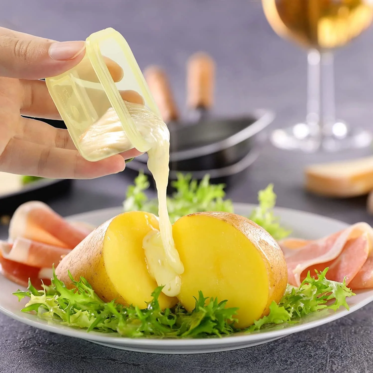 خزنه، ست ۷ عددی ظرف کوچک درب دار، ظرف چاشنی کوچک ۶۰ میلی لیتری درب دار، ضد نشت، قابل استفاده مجدد، ظرف سس سالاد برای بزرگسالان، کودکان، جعبه نگهداری مواد غذایی کوچک