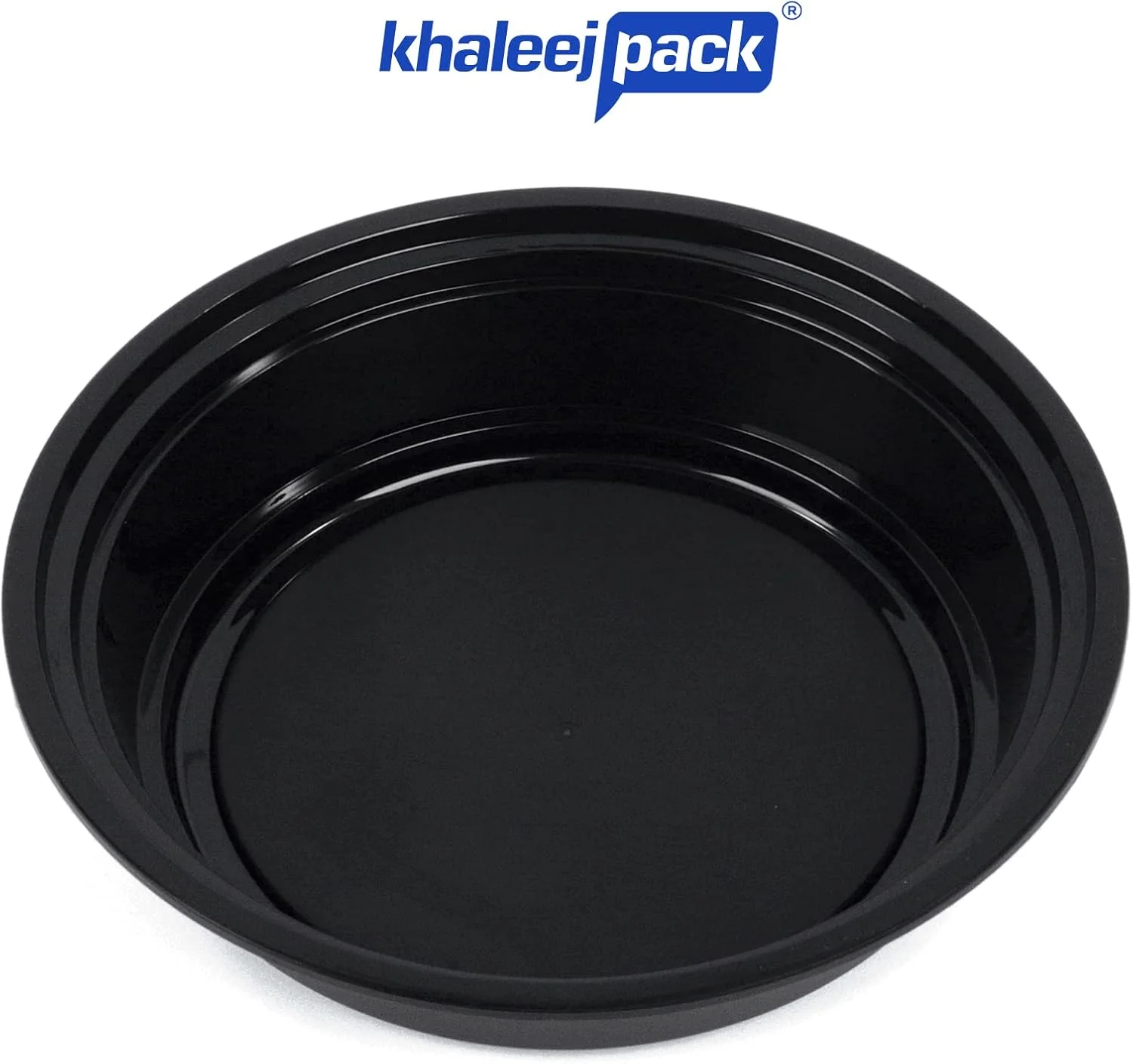 ظرف غذای آماده مصرف خلیج پک، قابل استفاده مجدد و بدون BPA - [10 عدد ظرف غذای یک قسمتی (24 اونس) یکبار مصرف گرد با درب، ظرف غذای آماده با قابلیت وکیوم، قابل استفاده در مایکروویو و فریزر برای بیرون بر