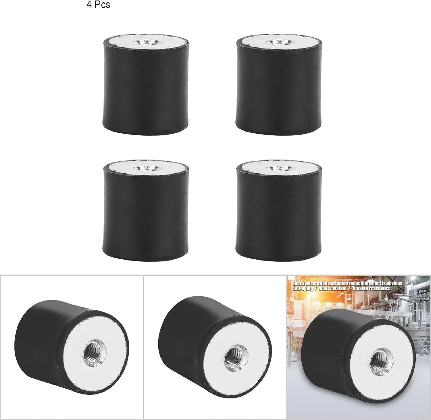 بست عایق قرقره ای ضد لرزش قابل اعتماد، ضد پیری و نصب آسان برای صنعت خودرو (DD15*15 M4) Wzsydn بست عایق قرقره ای ضد لرزش قابل اعتماد، ضد پیری و نصب آسان برای صنعت خودرو (DD15*15 M4) Wzsydn