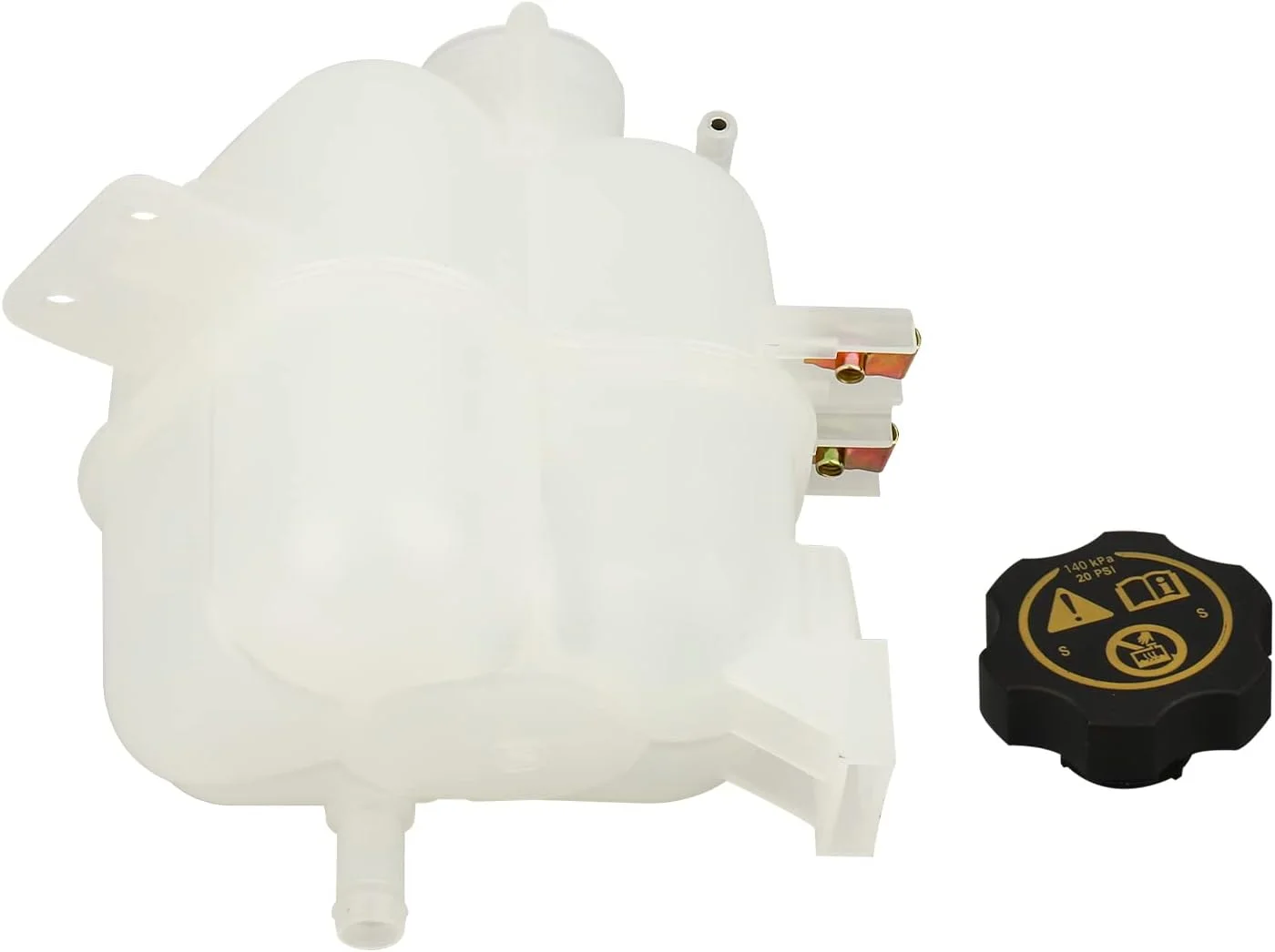 مخزن انبساط رادیاتور خنک کننده BRTEC به همراه درب، سازگار با شورولت اسپارک 2013-2015، شماره قطعه 95352005