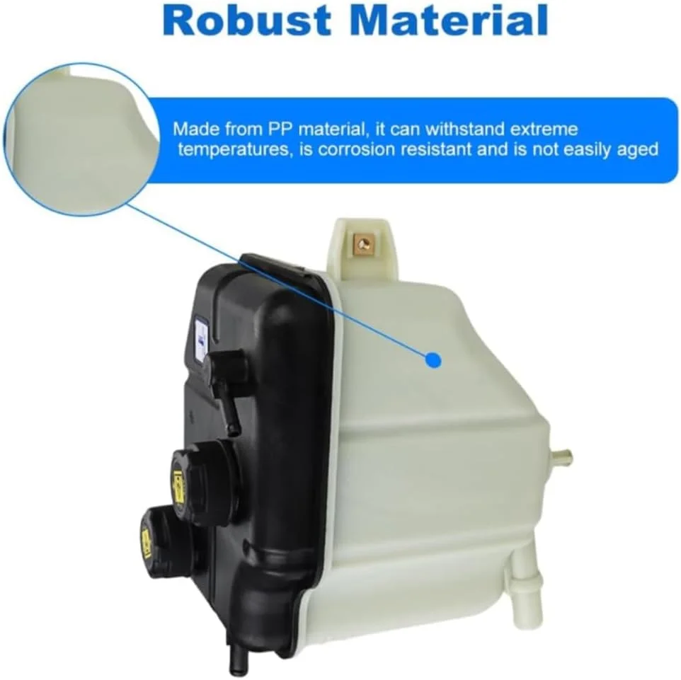مخزن انبساط خنک کننده سیستم خنک کننده خودرو 670031651 برای موتور جابجایی Maserati Ghibli Levante، کتری مخزن ذخیره آب