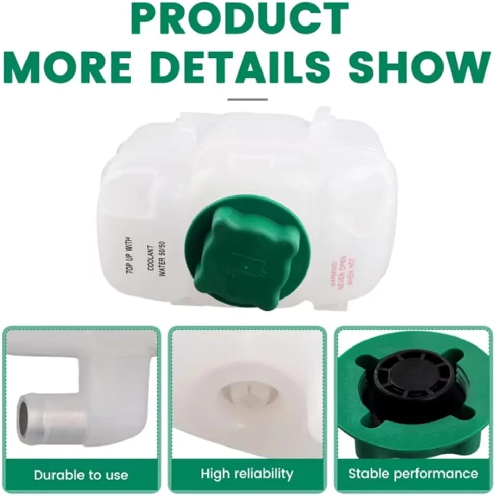 مخزن آب رادیاتور انبساط خنک کننده موتور خودرو مدل 30741973 به همراه درب برای ولوو XC90 XC70 V70 S80 S60