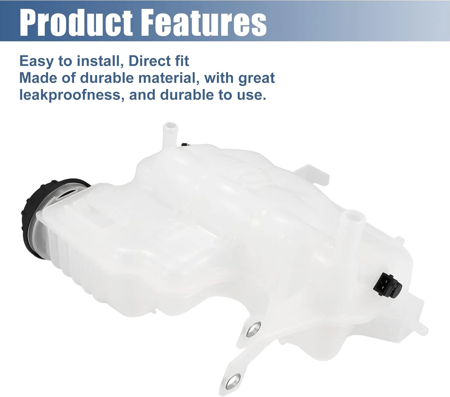 مخزن رادیاتور خنک کننده X AUTOHAUX، مدل LR020367، بطری انبساط سرریز خنک کننده با درب و سنسور مناسب برای لندرور، رنج روور اسپورت LR4 LR3 مخزن رادیاتور خنک کننده X AUTOHAUX، مدل LR020367، بطری انبساط سرریز خنک کننده با درب و سنسور مناسب برای لندرور، رنج روور اسپورت LR4 LR3