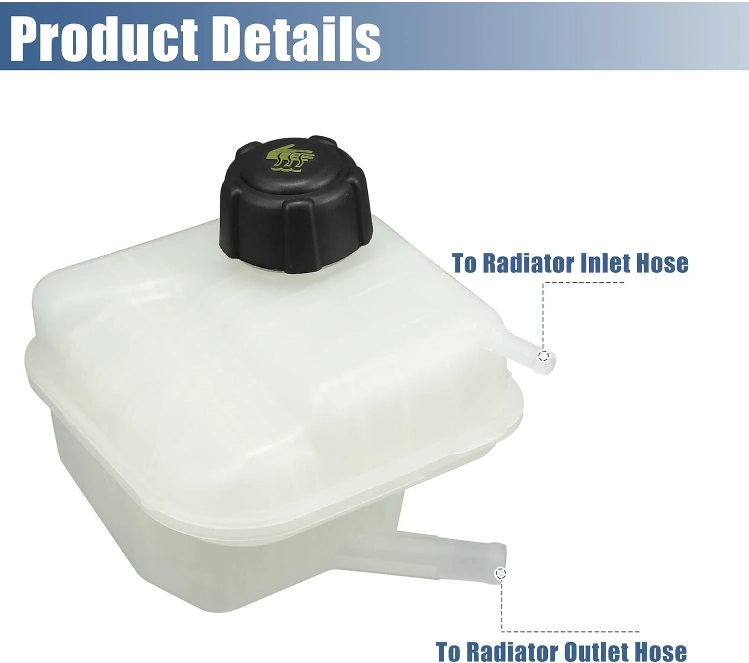 مخزن انبساط رادیاتور خنک کننده موتور خودرو X AUTOHAUX 21721-JD00B مناسب برای نیسان قشقایی قشقایی+2 J10 2007-2014