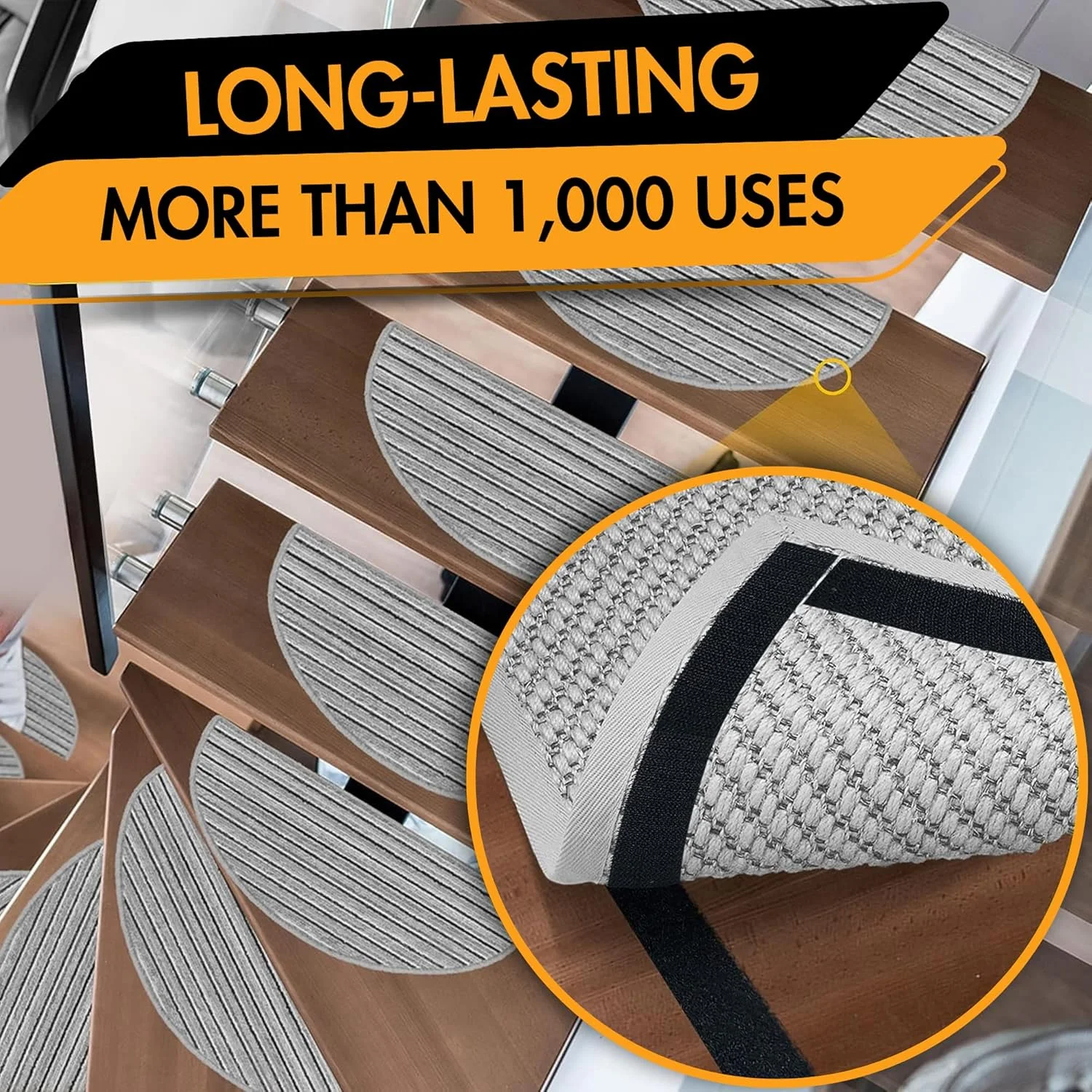 نوار چسبی قلاب و حلقه ای بسیار قوی IQA، عرض 2.5 سانتی متر در طول 5 متر - چسب خودکار قوی | بست نایلونی بادوام و قابل استفاده مجدد برای مدیریت کابل، صنایع دستی، خیاطی، پروژه های DIY، نصب روی دیوار نوار چسبی قلاب و حلقه ای بسیار قوی IQA، عرض 2.5 سانتی متر در طول 5 متر - چسب خودکار قوی | بست نایلونی بادوام و قابل استفاده مجدد برای مدیریت کابل، صنایع دستی، خیاطی، پروژه های DIY، نصب روی دیوار