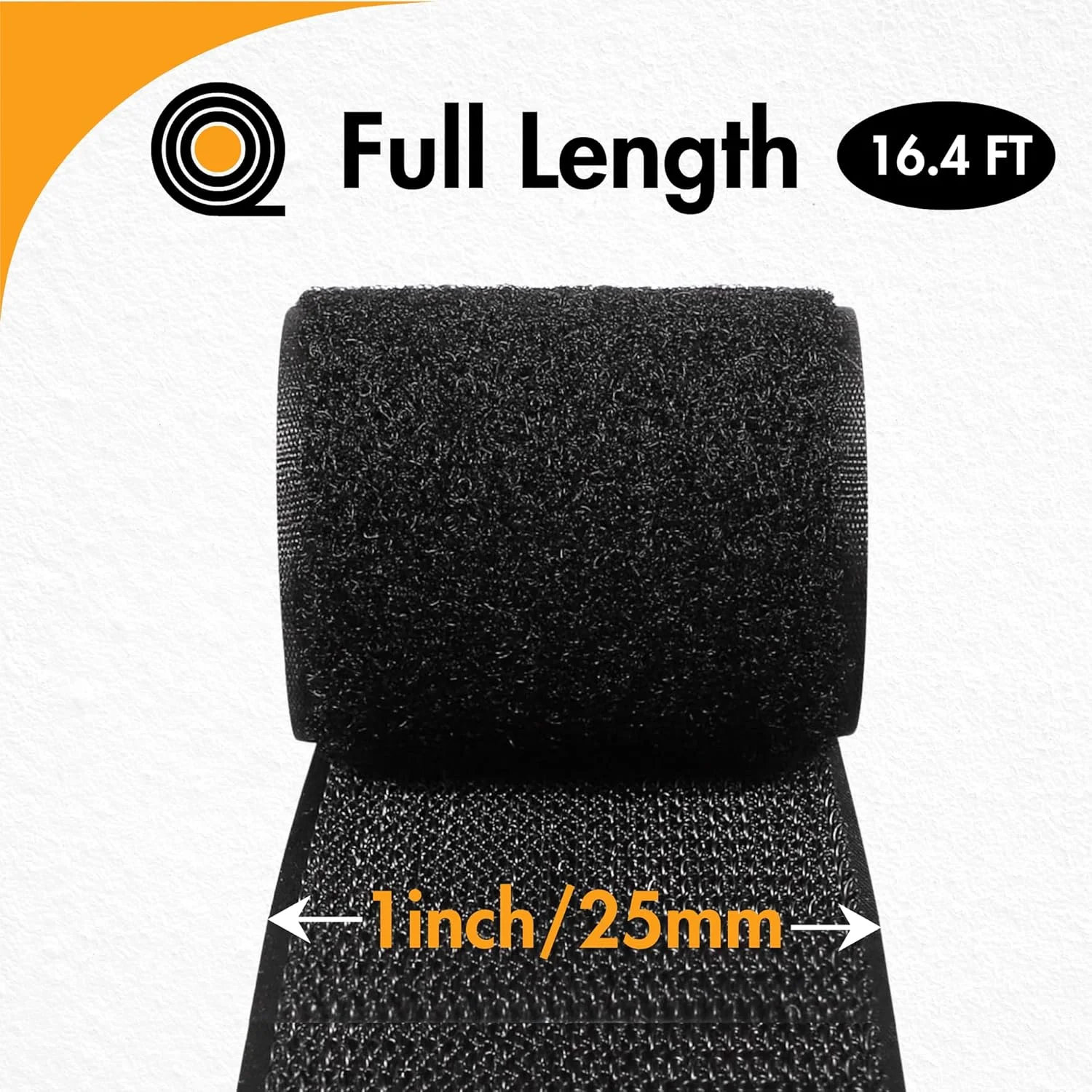 نوار چسبی قلاب و حلقه ای بسیار قوی IQA، عرض 2.5 سانتی متر در طول 5 متر - چسب خودکار قوی | بست نایلونی بادوام و قابل استفاده مجدد برای مدیریت کابل، صنایع دستی، خیاطی، پروژه های DIY، نصب روی دیوار نوار چسبی قلاب و حلقه ای بسیار قوی IQA، عرض 2.5 سانتی متر در طول 5 متر - چسب خودکار قوی | بست نایلونی بادوام و قابل استفاده مجدد برای مدیریت کابل، صنایع دستی، خیاطی، پروژه های DIY، نصب روی دیوار