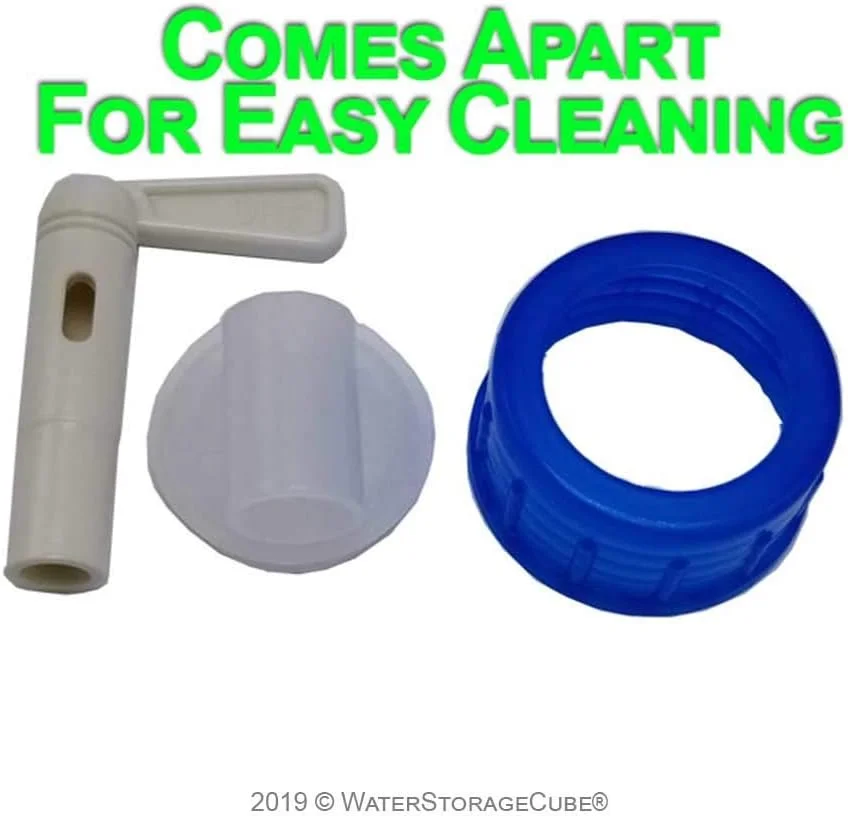 درب شیر آب یدکی WaterStorageCube بسته 2 عددی، مناسب برای مخزن آب تاشو، مناسب برای مخزن های تمام برندها با درب شیر آبی مشابه، 5، 10 و 20 لیتری درب شیر آب یدکی WaterStorageCube بسته 2 عددی، مناسب برای مخزن آب تاشو، مناسب برای مخزن های تمام برندها با درب شیر آبی مشابه، 5، 10 و 20 لیتری