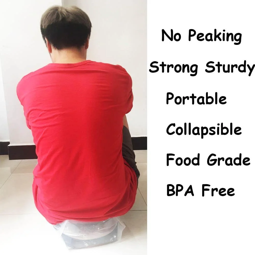 ظرف آب تاشو اضطراری SUPANT، قابل انجماد، مخزن حمل آب پلاستیکی بدون BPA، کیسه آب تاشو برای ورزش، کمپینگ، کوهنوردی، کوله گردی، مناسب برای مواد غذایی ظرف آب تاشو اضطراری SUPANT، قابل انجماد، مخزن حمل آب پلاستیکی بدون BPA، کیسه آب تاشو برای ورزش، کمپینگ، کوهنوردی، کوله گردی، مناسب برای مواد غذایی