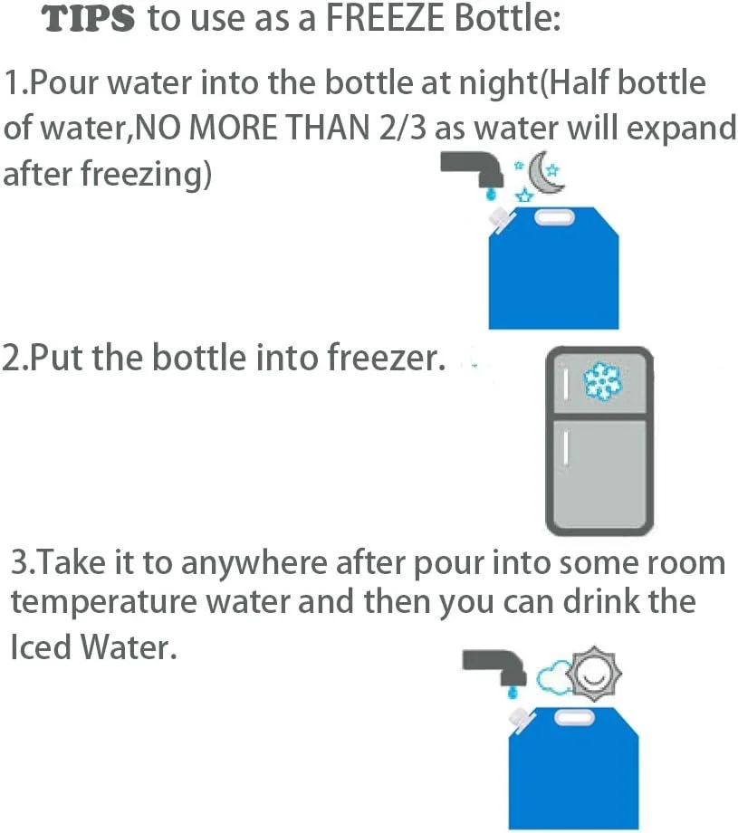 ظرف آب تاشو اضطراری SUPANT، قابل انجماد، مخزن حمل آب پلاستیکی بدون BPA، کیسه آب تاشو برای ورزش، کمپینگ، کوهنوردی، کوله گردی، مناسب برای مواد غذایی ظرف آب تاشو اضطراری SUPANT، قابل انجماد، مخزن حمل آب پلاستیکی بدون BPA، کیسه آب تاشو برای ورزش، کمپینگ، کوهنوردی، کوله گردی، مناسب برای مواد غذایی