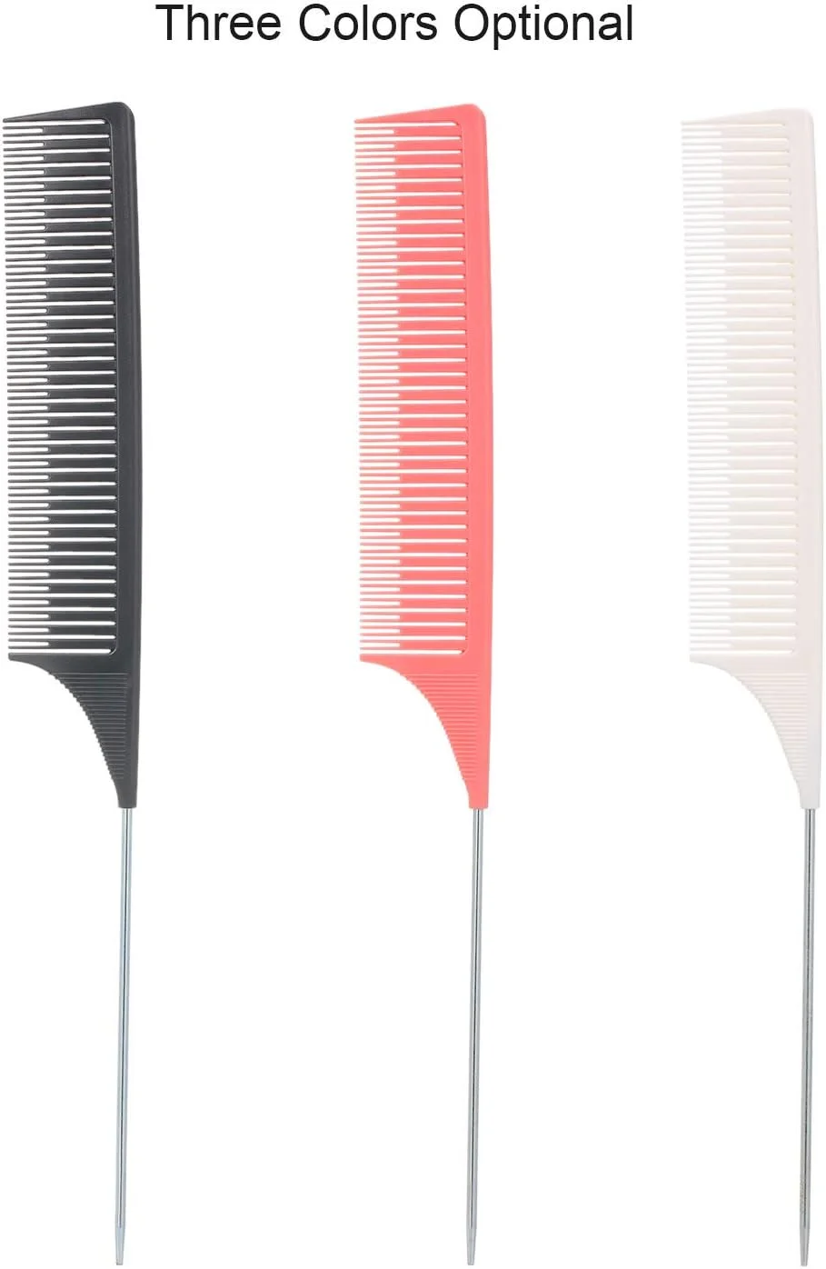 شانه دم باریک Layfuz مقاوم در برابر حرارت، ضد گره و ضد الکتریسیته ساکن