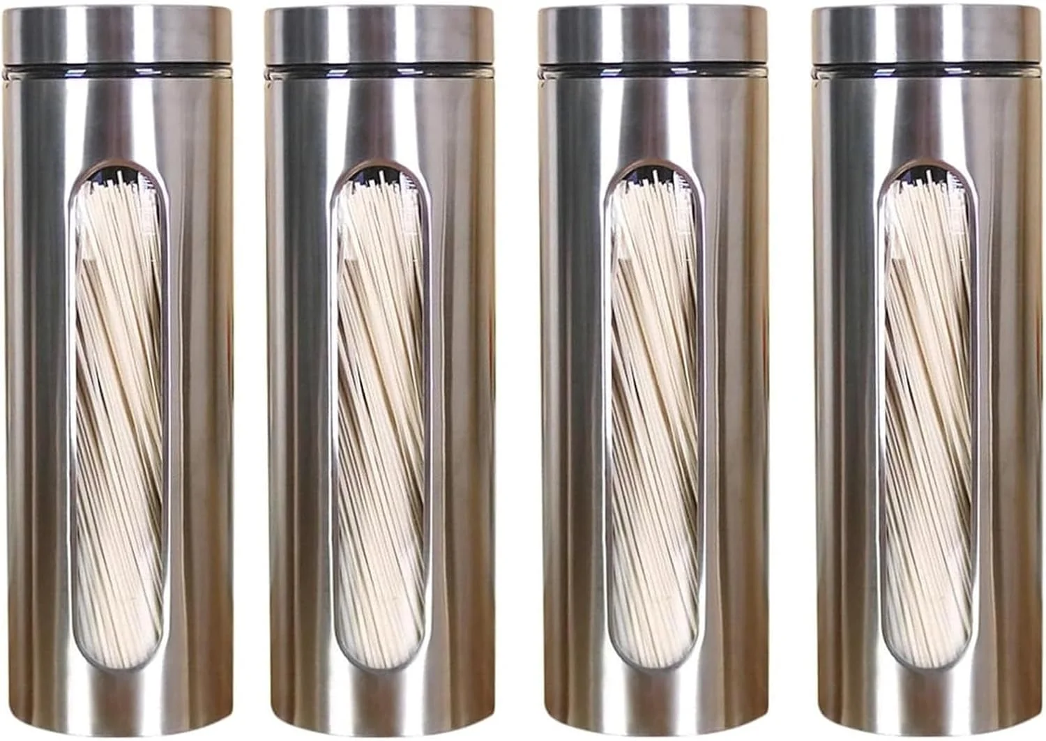 ست ظروف نگهداری مواد غذایی OYDAS، 4 عددی، ظرفیت بزرگ 1800 میلی لیتر، سازمان دهنده انبار، شیشه نگهداری استیل ضد زنگ برای غلات، قهوه، برنج، آرد و جو دوسر، شکر، ضد رطوبت (4 عدد - 1800 میلی لیتر) ست ظروف نگهداری مواد غذایی OYDAS، 4 عددی، ظرفیت بزرگ 1800 میلی لیتر، سازمان دهنده انبار، شیشه نگهداری استیل ضد زنگ برای غلات، قهوه، برنج، آرد و جو دوسر، شکر، ضد رطوبت (4 عدد - 1800 میلی لیتر)