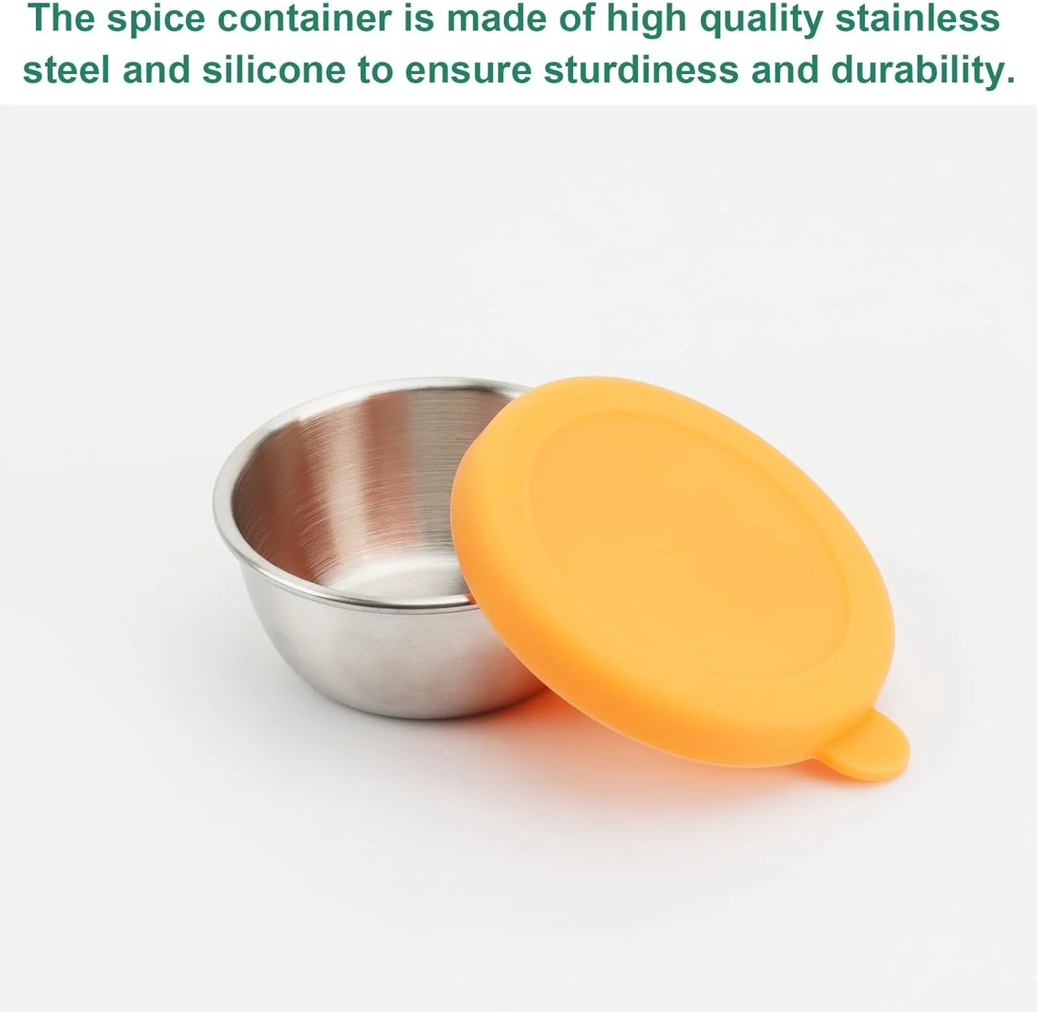 ظروف کوچک غذا 3 عددی، ظرف سس سالاد 50 میلی لیتری برای جعبه ناهار، ظرف سس کوچک استیل ضد زنگ با درب سیلیکونی ضد نشت، ظرف تنقلات کوچک برای کودکان، ظروف نگهداری غذا برای مدرسه، مسافرت ظروف کوچک غذا 3 عددی، ظرف سس سالاد 50 میلی لیتری برای جعبه ناهار، ظرف سس کوچک استیل ضد زنگ با درب سیلیکونی ضد نشت، ظرف تنقلات کوچک برای کودکان، ظروف نگهداری غذا برای مدرسه، مسافرت