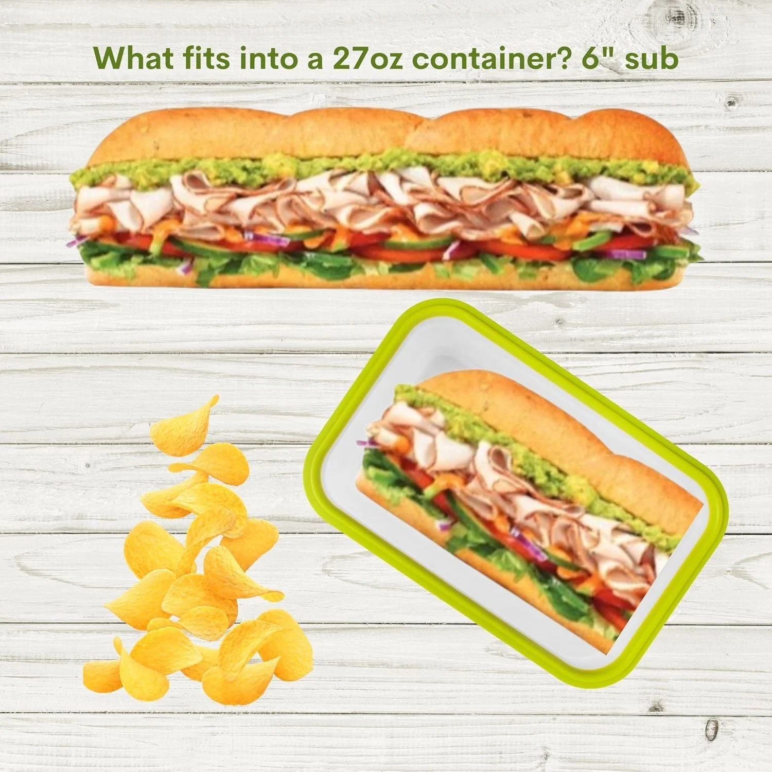 ست 4 عددی ظروف نگهداری غذای سیلیکونی تاشو 800 میلی لیتری Azonee، جعبه ناهار بدون BPA و ضد نشت برای آماده سازی غذا، قابل استفاده در مایکروویو و فریزر، طراحی قابل چیدن