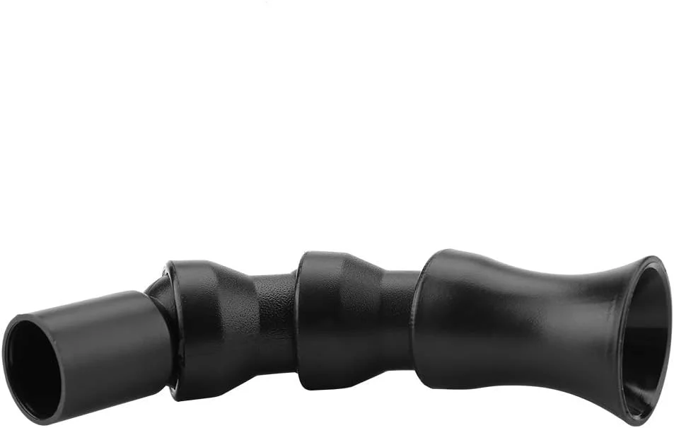 KOSDFOGE Duck Flat Nozzle Flexible 360° Aquarium Fish Tank Water Outlet Tube Rotating Water Feature Kit for Creating Tornado or Waterfall Effects (Round tornado nozzle large size)