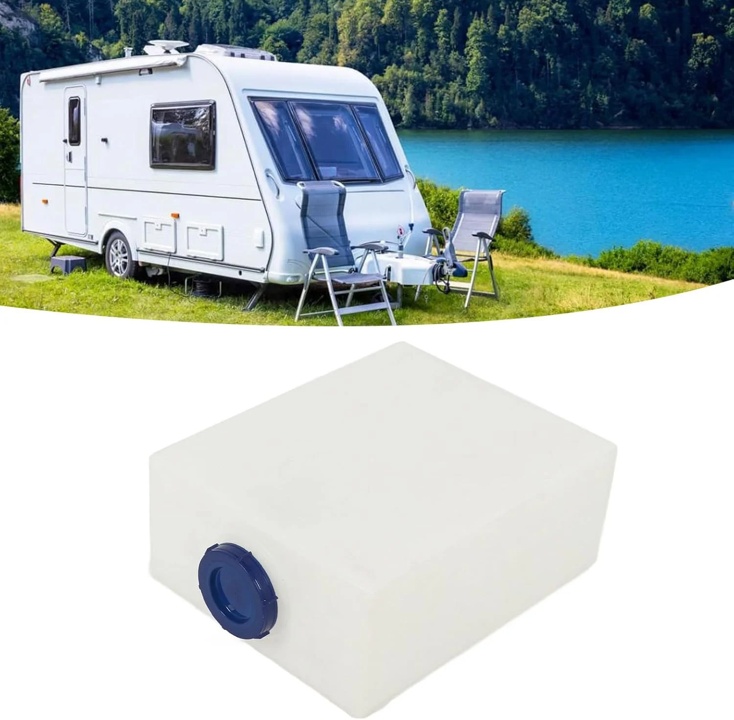 مخزن آب RV اوریلت، 10 گالن مخزن ذخیره آب شیرین RV جایگزین برای تریلر قایق تفریحی، جعبه ذخیره و حمل و نقل آب شیرین 19.7 X 15.7 X 8 اینچی برای نوشیدن در کمپینگ مخزن آب RV اوریلت، 10 گالن مخزن ذخیره آب شیرین RV جایگزین برای تریلر قایق تفریحی، جعبه ذخیره و حمل و نقل آب شیرین 19.7 X 15.7 X 8 اینچی برای نوشیدن در کمپینگ