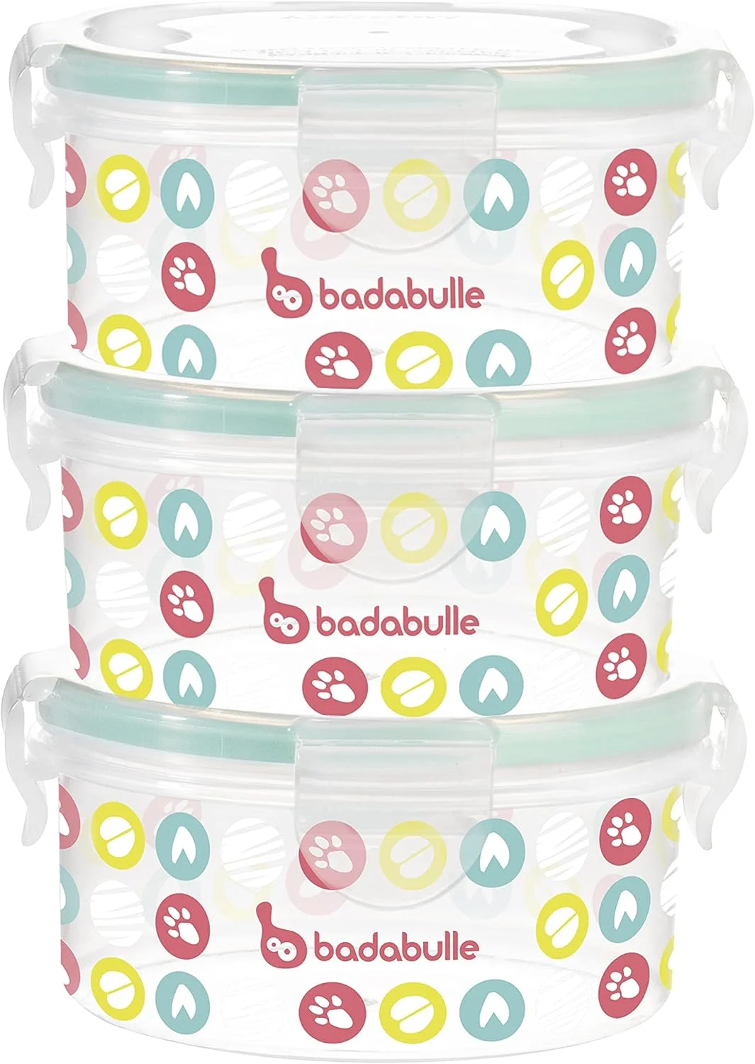 ست ظروف بادابول، ۳ عدد ۳۰۰ میلی لیتری، ۳ تکه