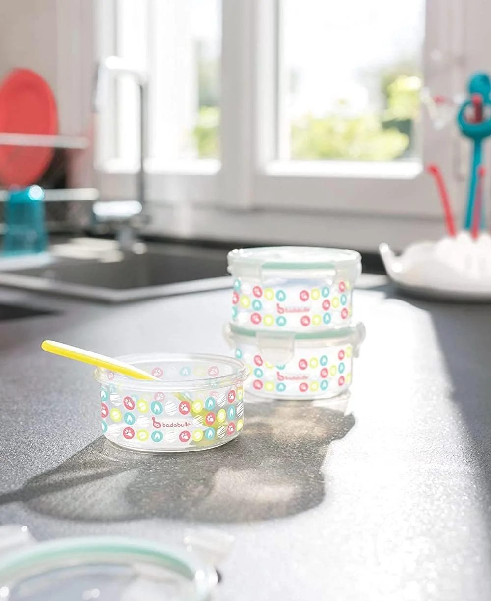 ست ظروف بادابول، ۳ عدد ۳۰۰ میلی لیتری، ۳ تکه