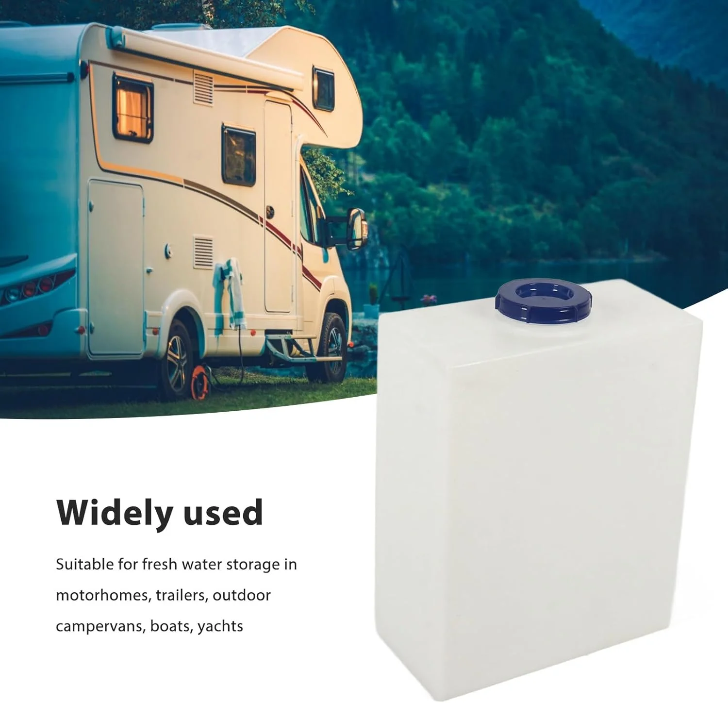 مخزن آب RV اوریلت، 10 گالن مخزن ذخیره آب شیرین RV جایگزین برای تریلر قایق تفریحی، جعبه ذخیره و حمل و نقل آب شیرین 19.7 X 15.7 X 8 اینچی برای نوشیدن در کمپینگ مخزن آب RV اوریلت، 10 گالن مخزن ذخیره آب شیرین RV جایگزین برای تریلر قایق تفریحی، جعبه ذخیره و حمل و نقل آب شیرین 19.7 X 15.7 X 8 اینچی برای نوشیدن در کمپینگ
