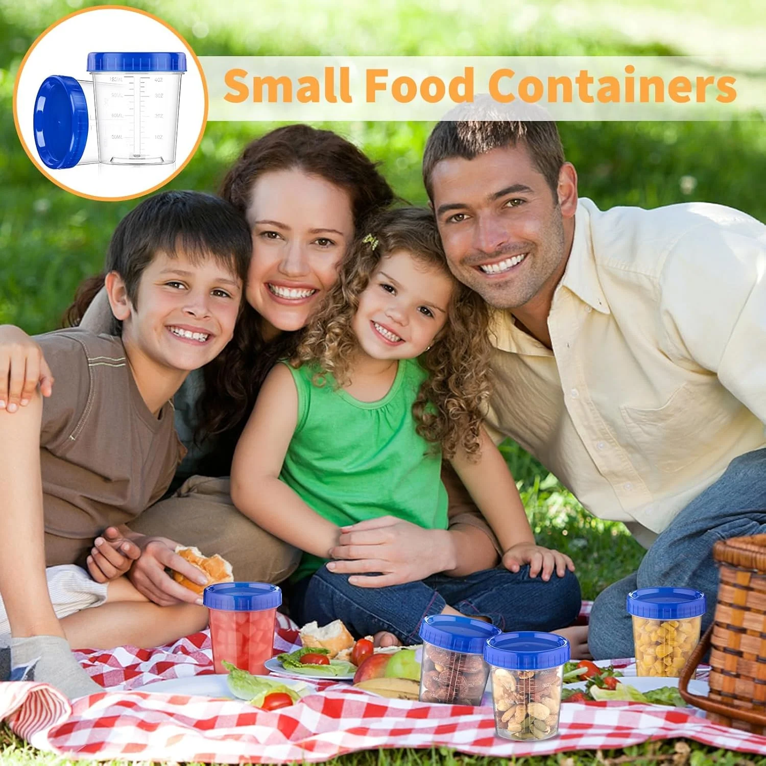 مجموعه 10 عددی ظرف سس 120 میلی لیتری Azonee، ظروف کوچک چاشنی با درب پیچی، ظروف پلاستیکی قابل استفاده مجدد برای نگهداری سس، مربا و تنقلات، ظروف سس چیدنی