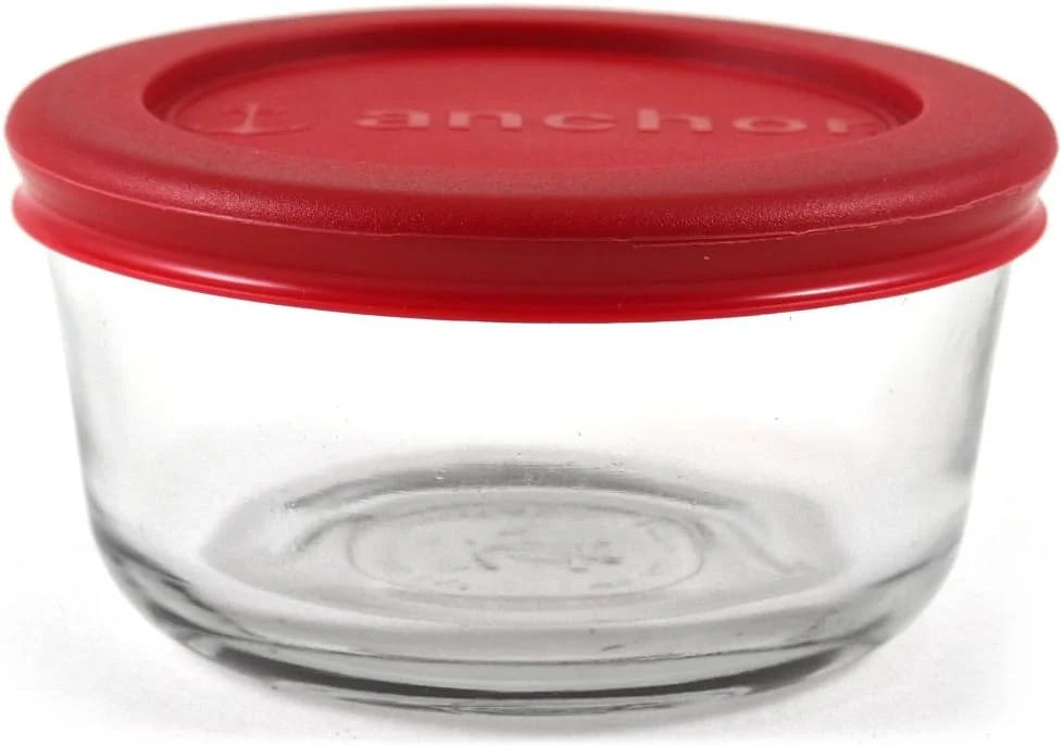 ست ظروف گرد 4 تکه انکر هوکینگ با درب 236 میلی لیتر (91553Ahg18)