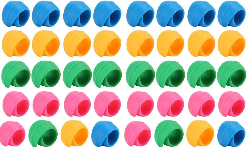 40Pcs Thread Spool Huggers Spool Savers, Bobbin Holder Clamp, Prevent Thread Tails from Unwinding, No Loose Ends for Sewing and Embroidery Machine Thread Spools