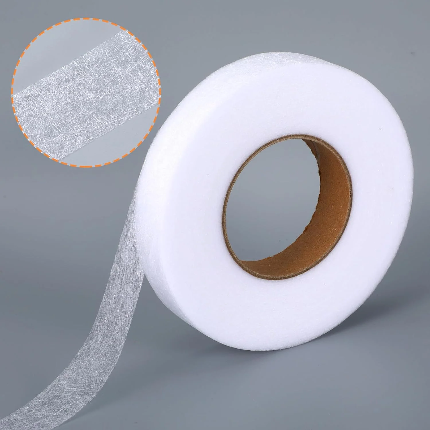 نوار چسب حرارتی بدون دوخت Hpmjz، 2 عدد، عرض 3/4 اینچ، نوار چسب پارچه ای برای لبه دوزی، راه حل بدون دوخت برای شلوار، پروژه های صنایع دستی، لباس، پرده