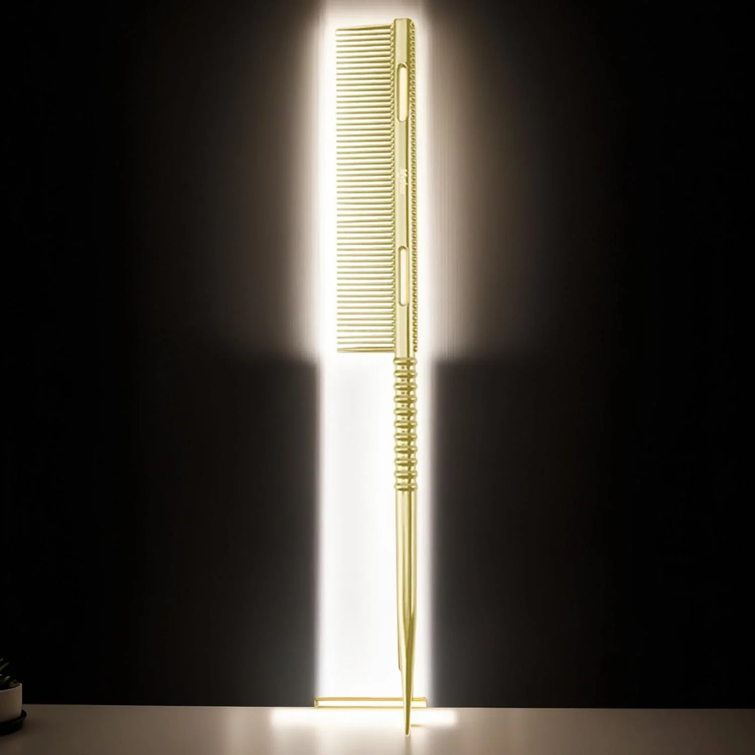 شانه دم موشی برای زنان، برس مو با نوک جداکننده دندانه ریز | شانه پوش دهی ریشه سبک و ارگونومیک، ابزار حالت دهی دقیق برای همسر، دختر، مادر