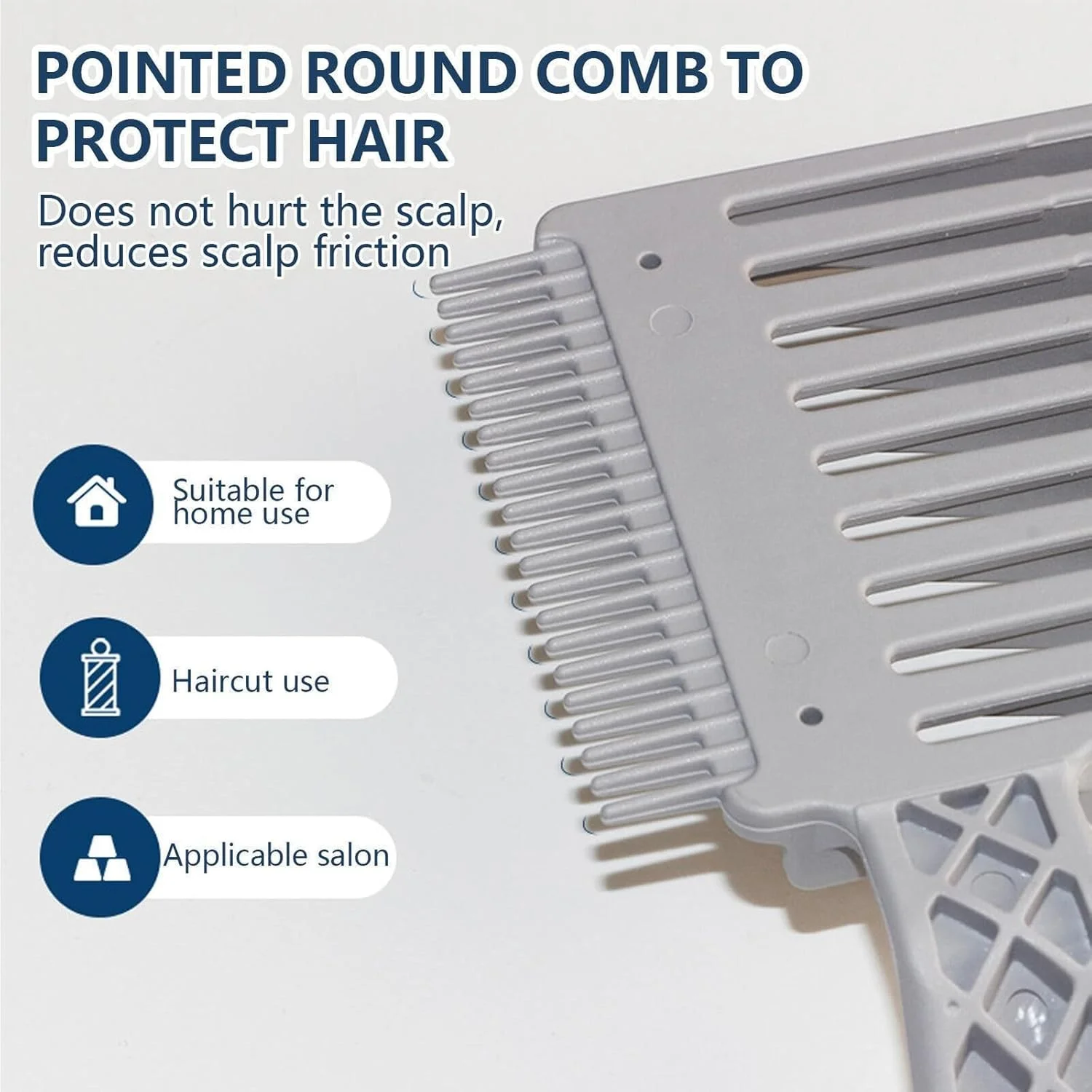 sddjqy شانه های محو کننده آرایشگری 2 عددی، ابزار آرایشگری شانه موقعیت یابی منحنی حرفه ای، لوازم آرایشگری شانه موقعیت یابی منحنی