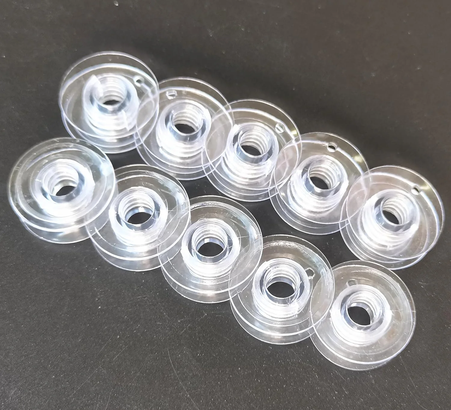 20 عدد ماسوره پلاستیکی HONEYSEW 4114401 برای چرخ خیاطی های Husqvarna Viking 100 105 Classica 120 150 6540 20 عدد ماسوره پلاستیکی HONEYSEW 4114401 برای چرخ خیاطی های Husqvarna Viking 100 105 Classica 120 150 6540