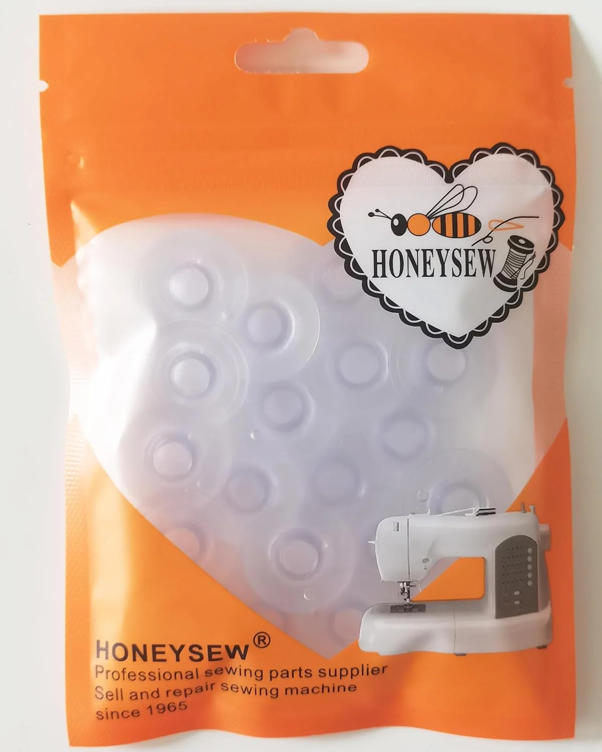 20 عدد ماسوره پلاستیکی HONEYSEW 4114401 برای چرخ خیاطی های Husqvarna Viking 100 105 Classica 120 150 6540 20 عدد ماسوره پلاستیکی HONEYSEW 4114401 برای چرخ خیاطی های Husqvarna Viking 100 105 Classica 120 150 6540