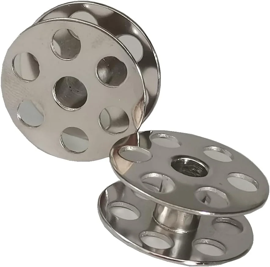 ماسوره های فولادی بزرگ HONEYSEW B9117-563-000 برای چرخ خیاطی های JUKI LU 563 1508 1510 1560 1565 Singer 211U G پایه متحرک و سوزن دوقلو (10 عدد) ماسوره های فولادی بزرگ HONEYSEW B9117-563-000 برای چرخ خیاطی های JUKI LU 563 1508 1510 1560 1565 Singer 211U G پایه متحرک و سوزن دوقلو (10 عدد)