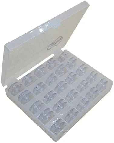 25 عدد ماسوره شفاف HONEYSEW در جعبه برای سری Viking 6370 3000