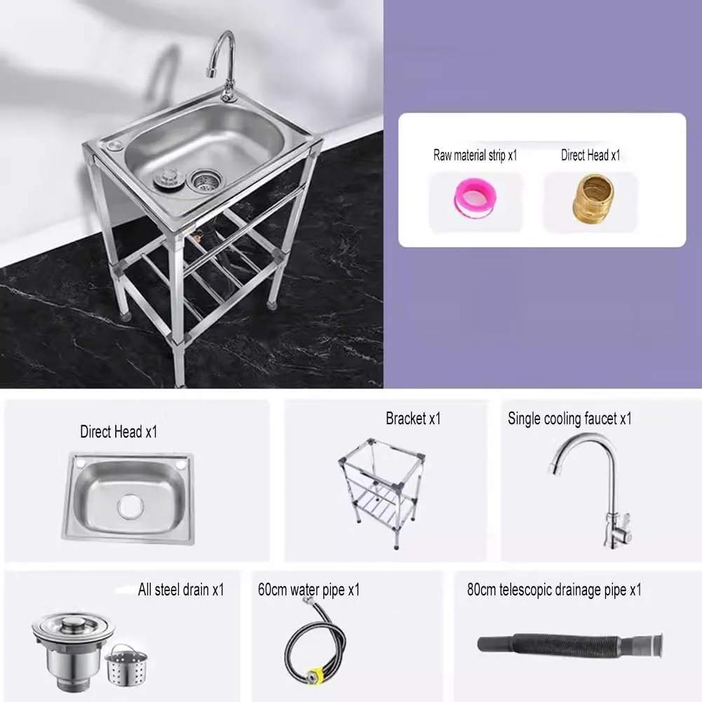 مخازن تحت فشار آب استیل ضد زنگ TODYLUCK - مخازن عمودی تحت فشار با مثانه - برای سیستم چاه آب - مخزن تحت فشار برای پارک ها/مدارس/خانه ها (250 لیتر) (نقره ای a)