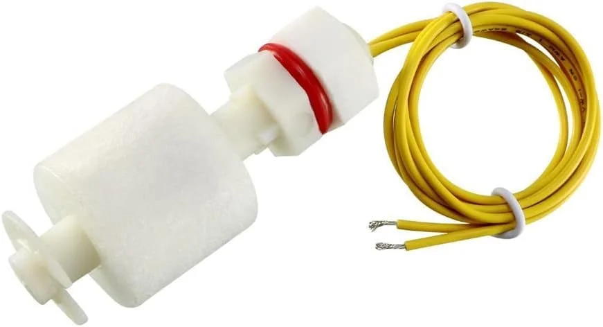 سنسور سوئیچ شناور مخزن آکواریوم استخر، سنسور سطح آب مایع، سوئیچ شناور عمودی (ZP3208)