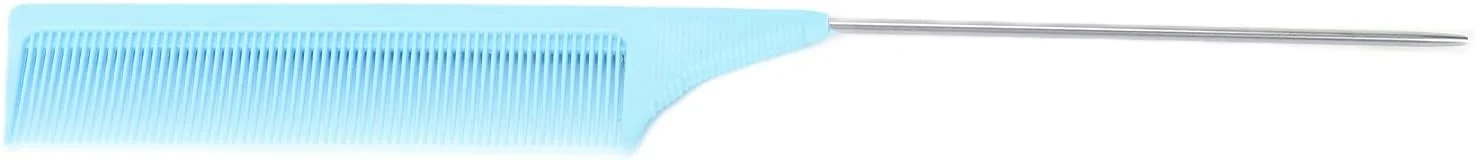 شانه دم موشی مییا، شانه حالت دهنده مو زنانه برای آرایشگر مو (آبی)