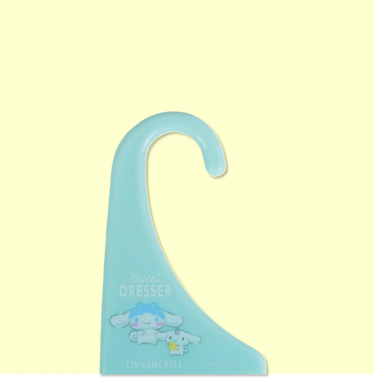 شانه دندانه پهن آبی منبلی با رایحه رول دارچینی - پلی پروپیلن، شانه های ضد گره خوردگی حمام با قلاب برای زنان | 7.7 x 2.3 اینچ