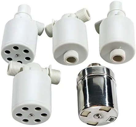 شیر کنترل اتوماتیک سطح آب با رزوه نری 1/2 اینچ GREDIA، شیر توپی شناور مخزن آب برج با فیلتر (نصب داخلی عمودی)