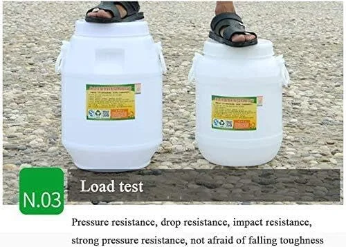 سطل پلاستیکی ذخیره آب خانگی IJHGH، مناسب مواد غذایی، مخزن ذخیره آب ضخیم عمودی با درب، سطل ذخیره سازی عسل/تخمیر با ظرفیت بالا و مهر و موم شده سطل پلاستیکی ذخیره آب خانگی IJHGH، مناسب مواد غذایی، مخزن ذخیره آب ضخیم عمودی با درب، سطل ذخیره سازی عسل/تخمیر با ظرفیت بالا و مهر و موم شده