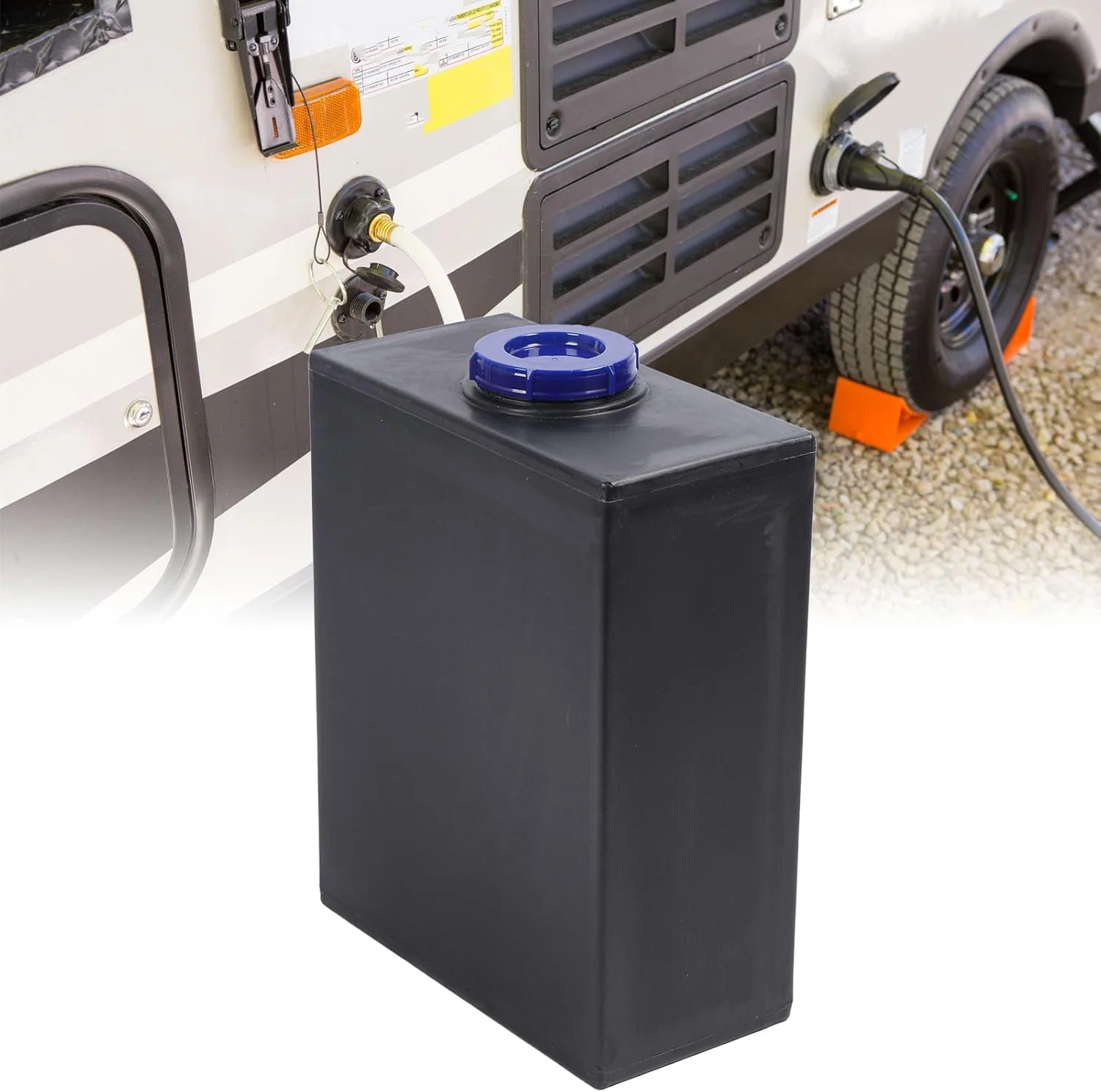 مخزن ذخیره آب RV بریلوکسا، مخزن نگهداری آب شیرین 40 لیتری، مخزن آب درجه غذایی LLDPE، مخزن آب عمودی برای تریلر موتورخانه قایق تفریحی مخزن ذخیره آب RV بریلوکسا، مخزن نگهداری آب شیرین 40 لیتری، مخزن آب درجه غذایی LLDPE، مخزن آب عمودی برای تریلر موتورخانه قایق تفریحی