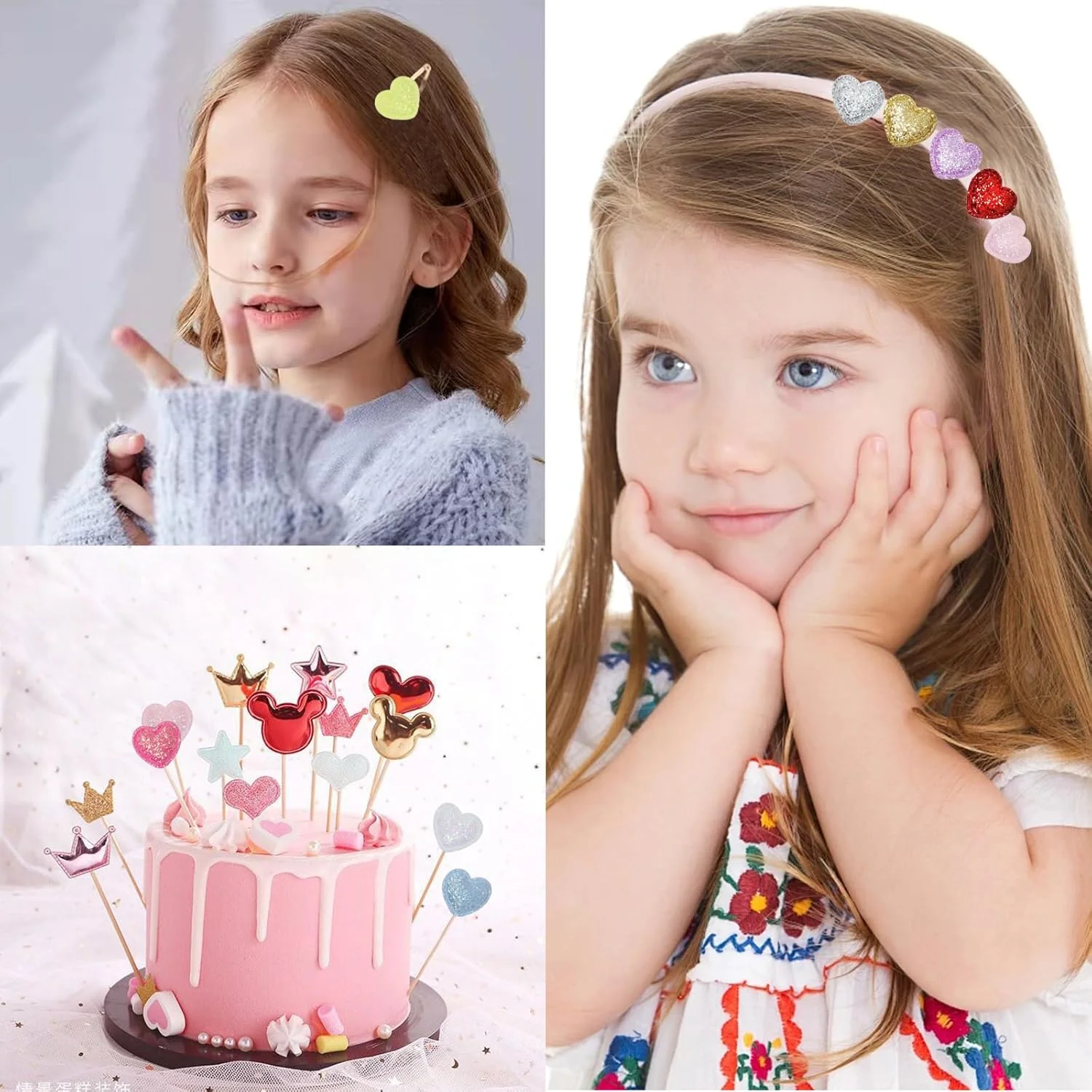 هونبای 180 عدد تکه های تزئینی قلب عشق اکلیلی، تکه دوزی های براق و لایه دار برای دوختن یا چسباندن، تزئینات حاشیه ای برای لوازم جانبی مو، کیف، تزیین کیک، دفترچه یادداشت، کاردستی DIY هونبای 180 عدد تکه های تزئینی قلب عشق اکلیلی، تکه دوزی های براق و لایه دار برای دوختن یا چسباندن، تزئینات حاشیه ای برای لوازم جانبی مو، کیف، تزیین کیک، دفترچه یادداشت، کاردستی DIY