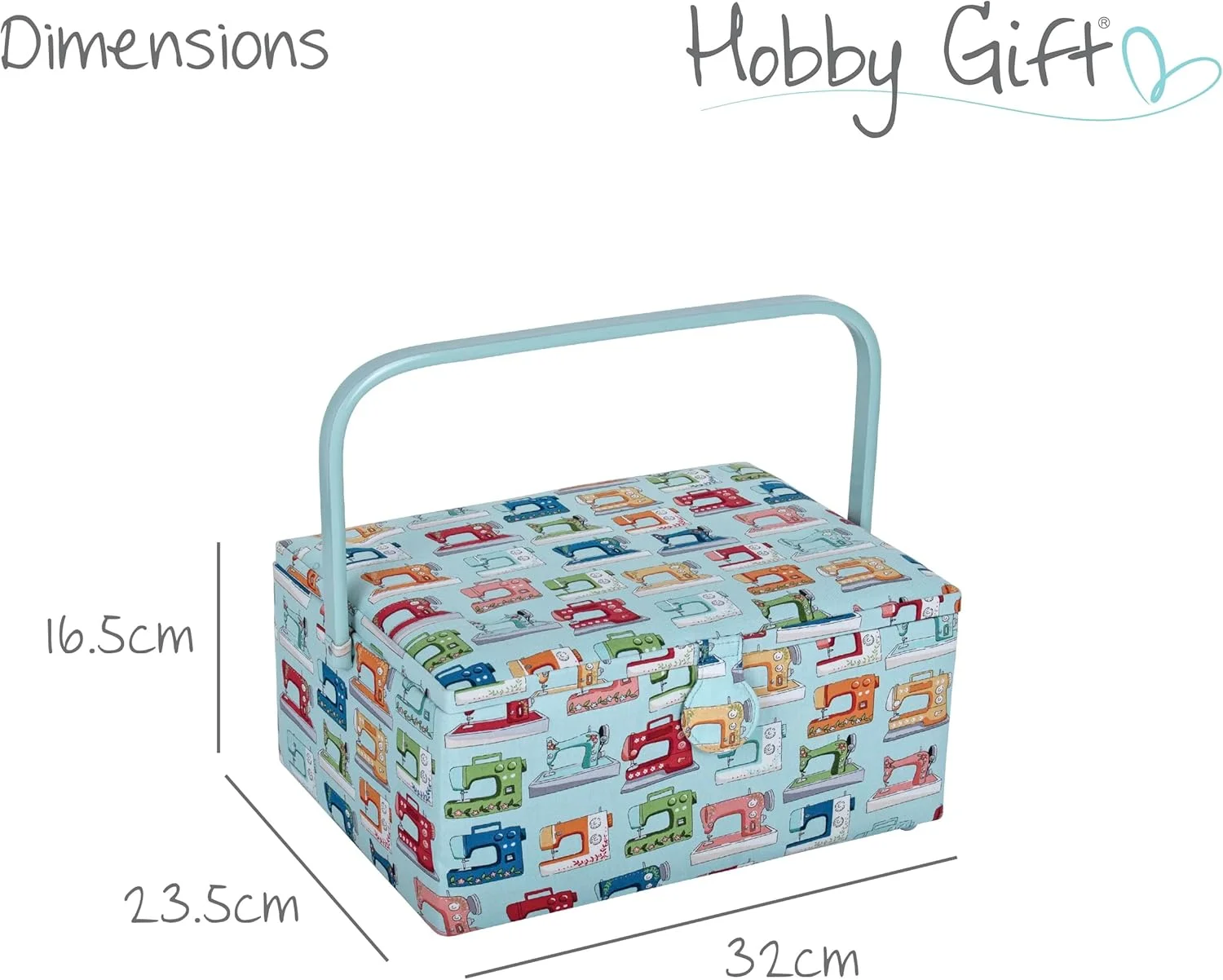 Hobby Gift Large Sewing Craft Hobby Storage Box, Rectangle, Sewing Machines Hobby Gift Large Sewing Craft Hobby Storage Box, Rectangle, Sewing Machines