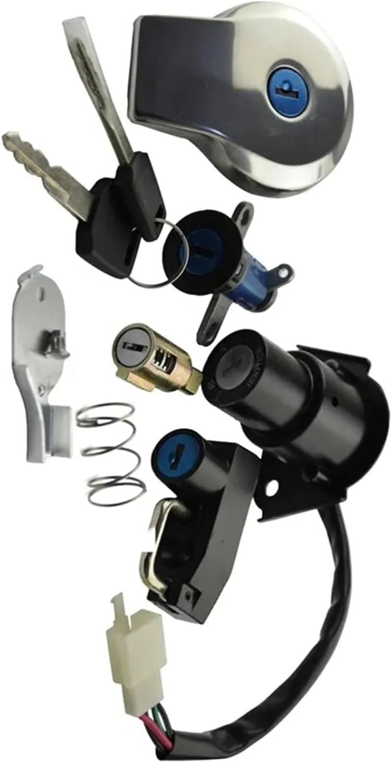 سوئیچ استارت موتور سیکلت سازگار با XV250 به همراه قفل و کلید